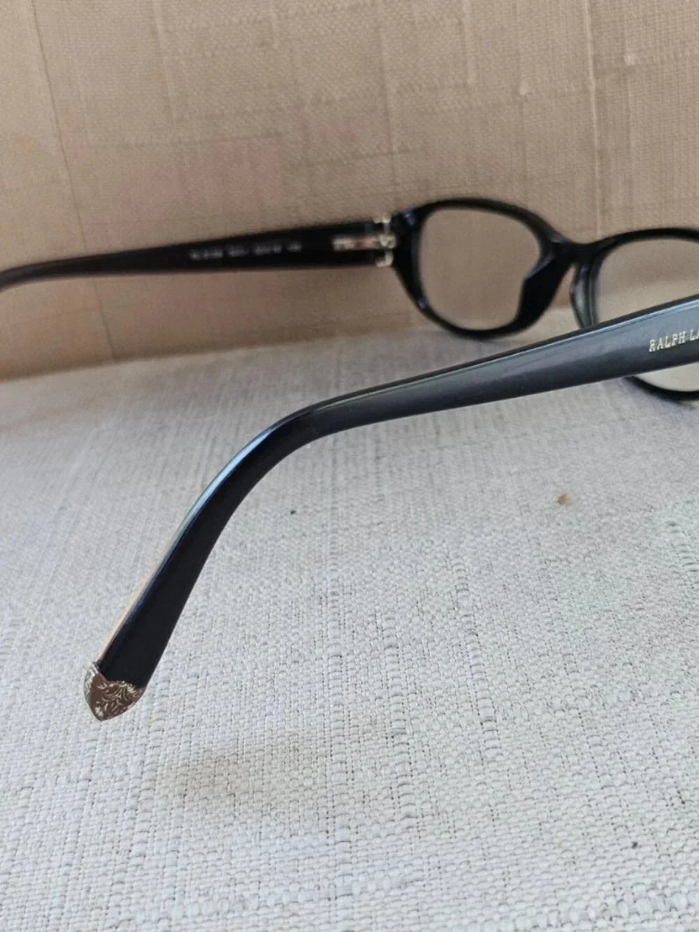 Vintage Ralph Lauren Glasses Frame Black Eyeglasses RL6108 5001 Eyewear Frame